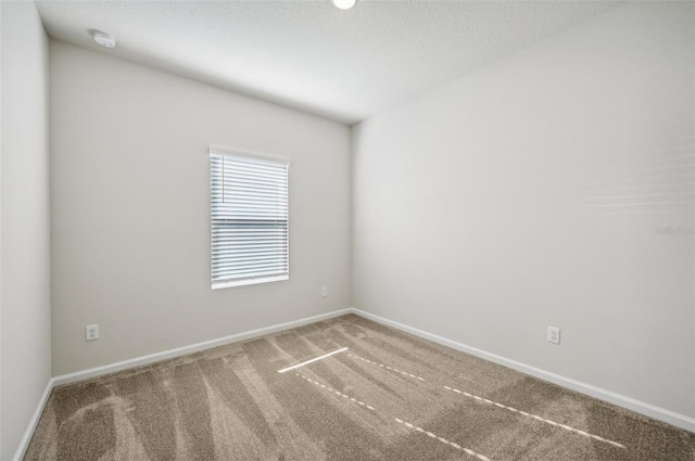 unfurnished room with carpet