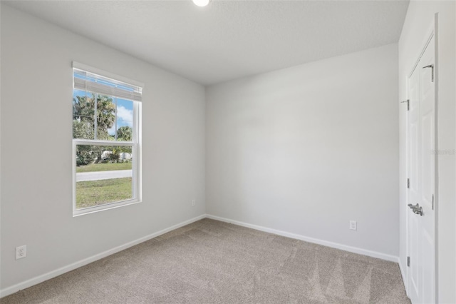 unfurnished bedroom featuring carpet floors