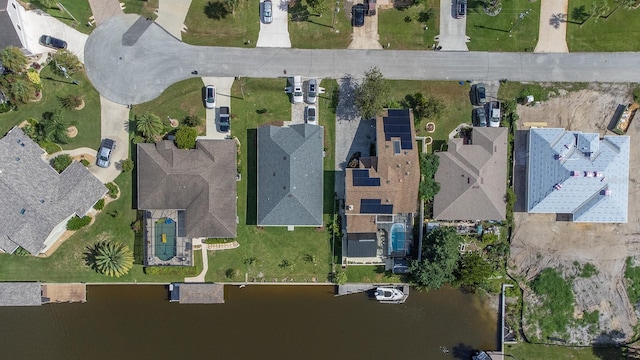 birds eye view of property featuring a residential view