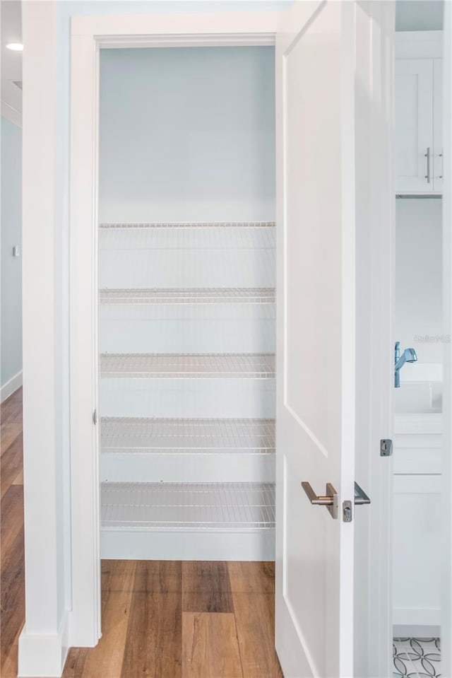 view of closet
