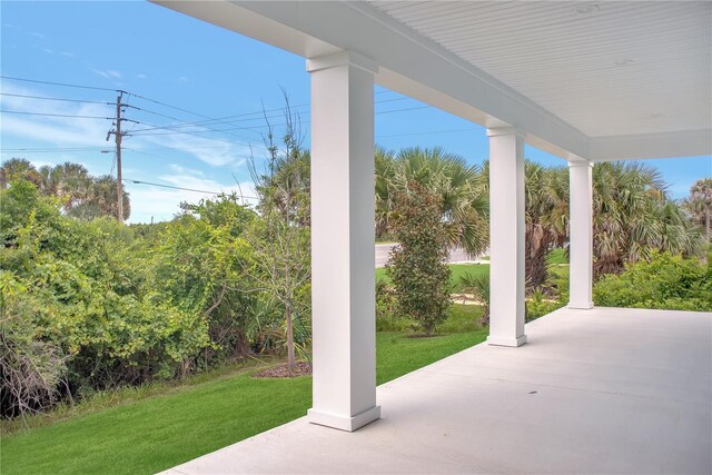 view of patio