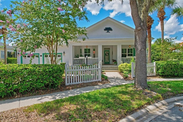 greek revival house with a porch