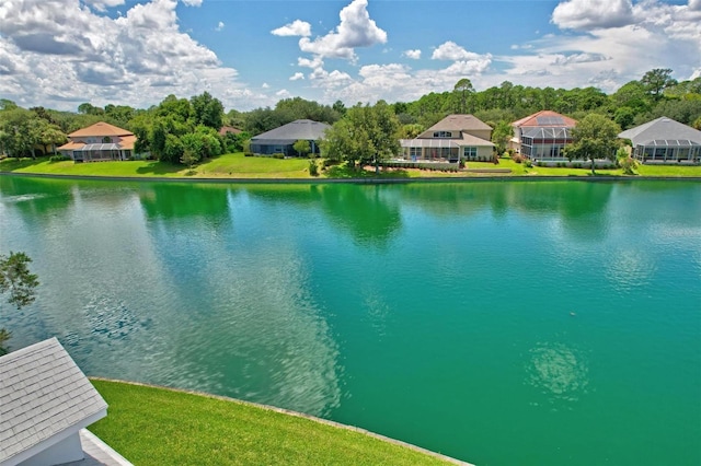 property view of water