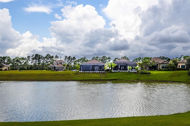 property view of water