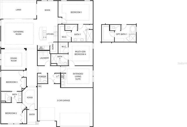 view of layout