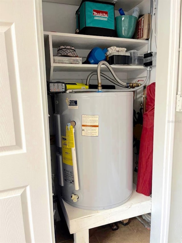 utilities featuring water heater