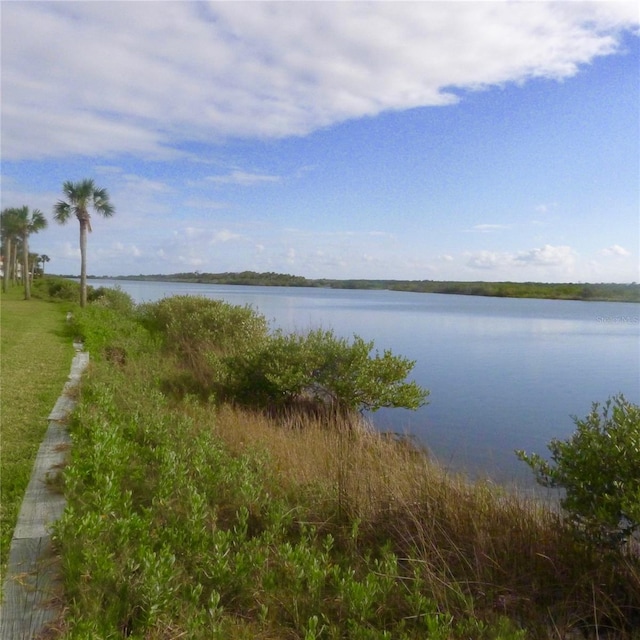 property view of water