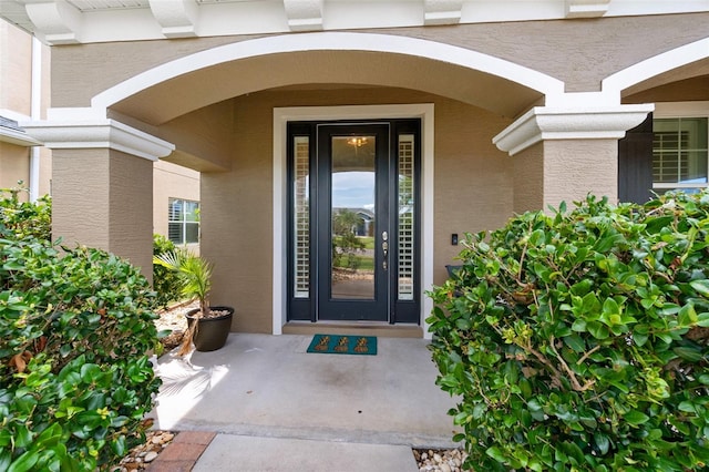 view of property entrance