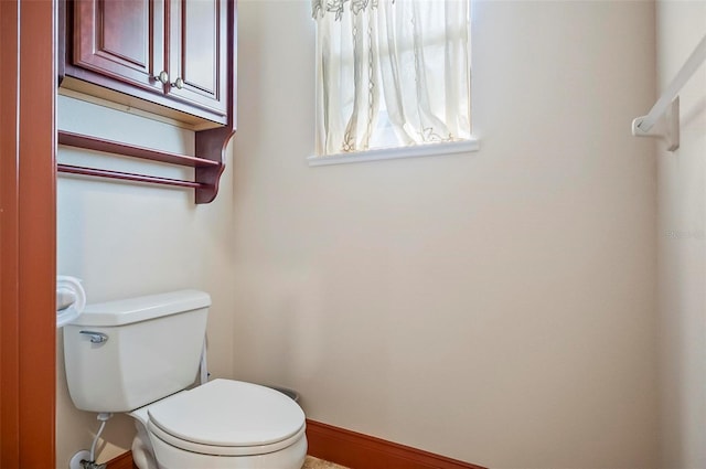 bathroom with toilet