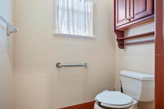 bathroom with toilet