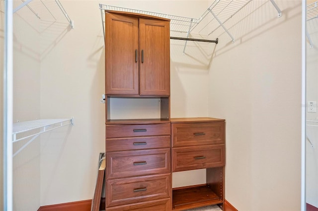 view of spacious closet