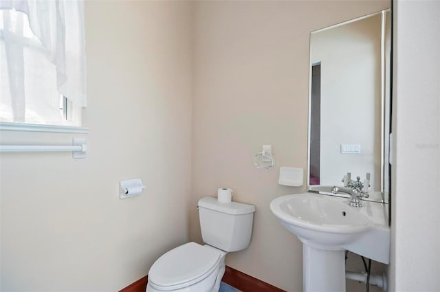 bathroom with toilet