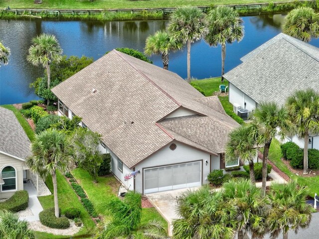 8 Sea Vista Dr, Palm Coast, FL 32137 - aerial view with a water view