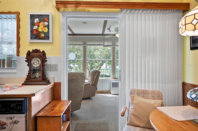 8 Sea Vista Dr, Palm Coast, FL 32137 - interior space featuring a wainscoted wall