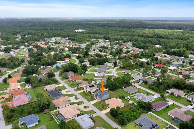 aerial view