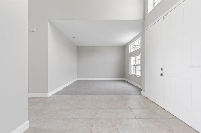 foyer entrance featuring light hardwood / wood-style flooring