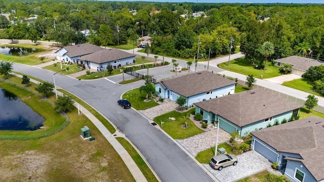 57 Green Cir, Palm Coast, FL 32164 - bird's eye view of a forest and a nearby body of water