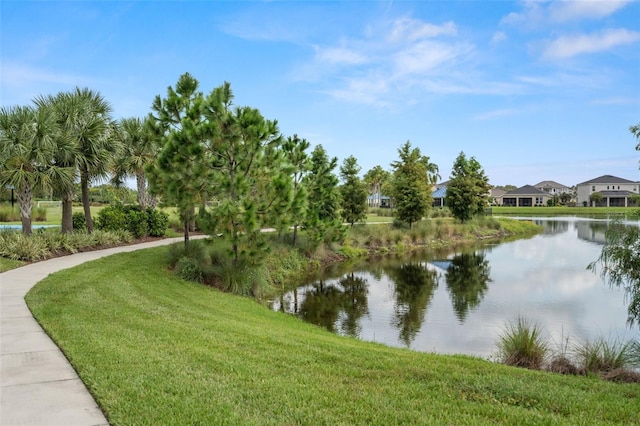 property view of water