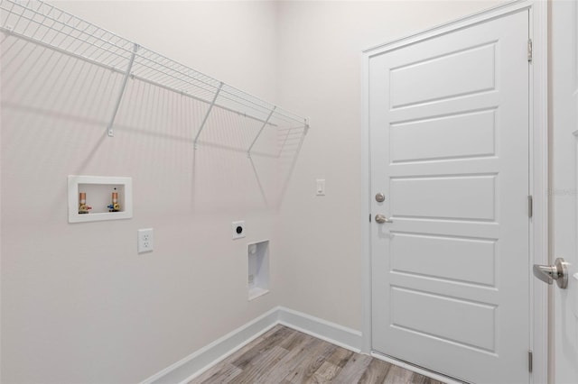 17 Service Berry Pl, Palm Coast, FL 32164 - washroom featuring washer hookup, light wood-type flooring, and electric dryer hookup