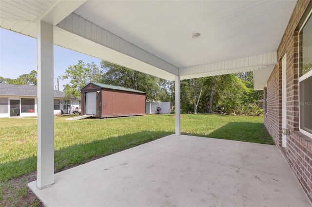 17 Service Berry Pl, Palm Coast, FL 32164 - view of patio / terrace with an outdoor structure