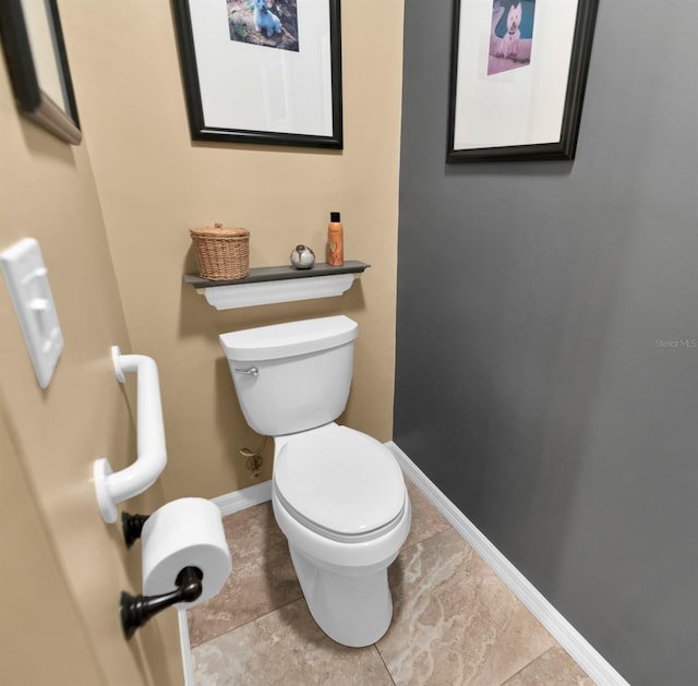 bathroom with toilet