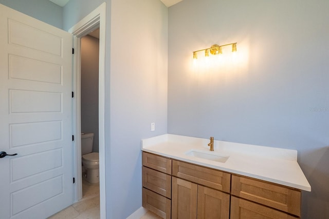 72 Flemingwood Ln, Palm Coast, FL 32137 - bathroom featuring toilet and vanity