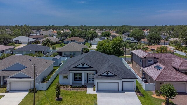 72 Flemingwood Ln, Palm Coast, FL 32137 - aerial perspective of suburban area
