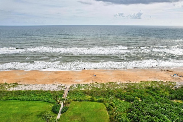 water view featuring a view of the beach