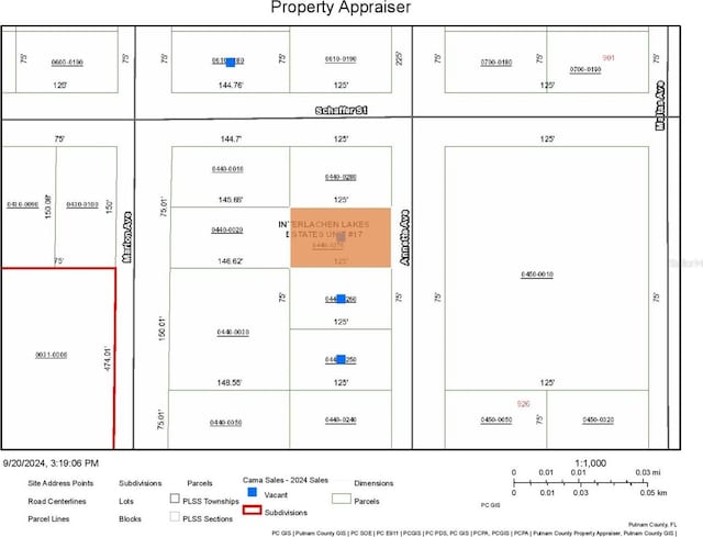 933 Annette Ave, Interlachen FL, 32148 land for sale