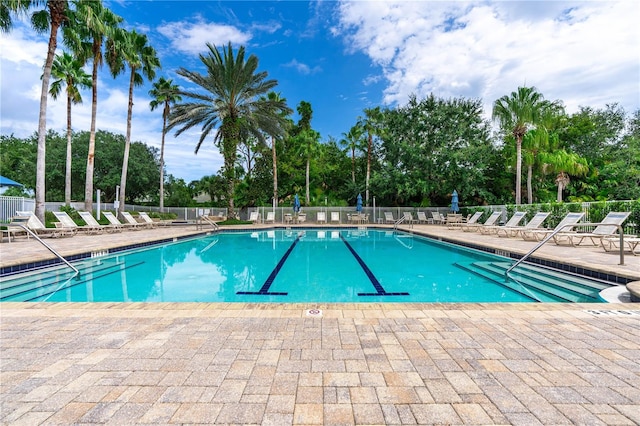 view of swimming pool