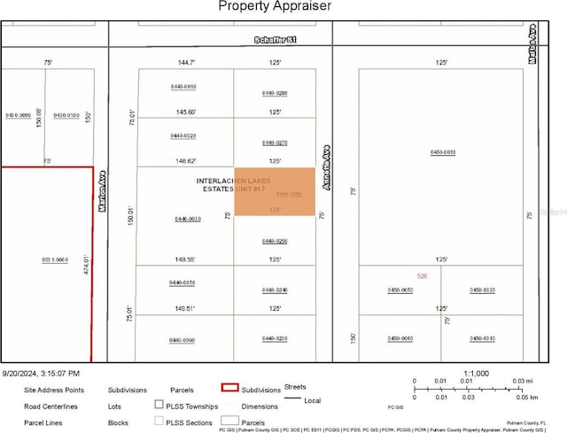 931 Annette Ave, Interlachen FL, 32148 land for sale