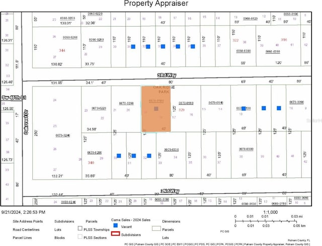 333 3rd Way, Interlachen FL, 32148 land for sale