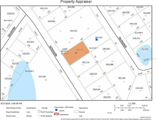 228 Lakeway Dr, Georgetown FL, 32139 land for sale