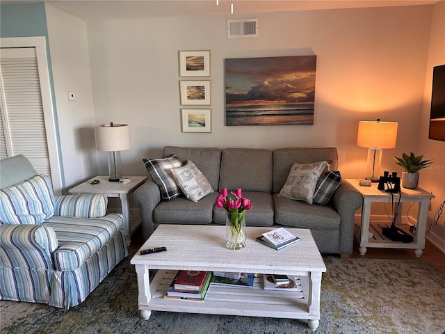 610 Ocean Marina Dr Unit 106, Flagler Beach, FL 32136 - living room with visible vents