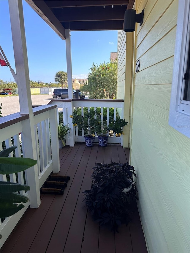610 Ocean Marina Dr Unit 106, Flagler Beach, FL 32136 - view of wooden deck