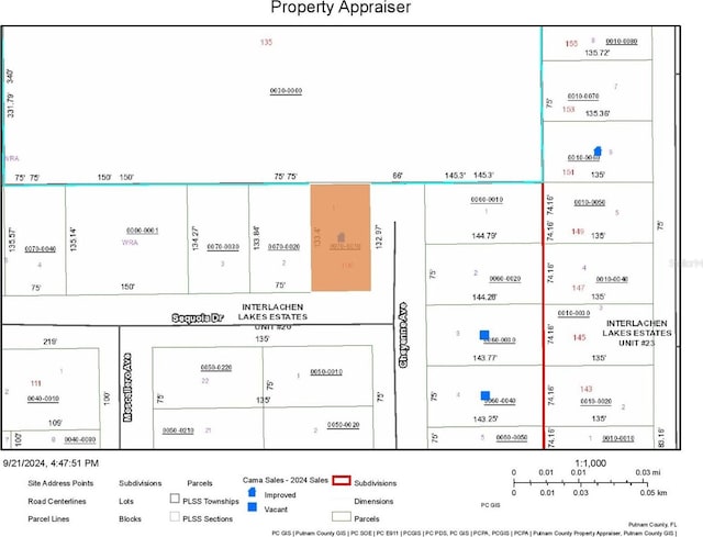 100 Sequoia Dr, Interlachen FL, 32148 land for sale