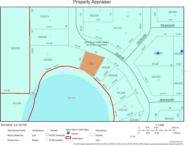 133 Paris St, Interlachen FL, 32148 land for sale