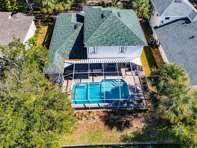 30 Front St, Palm Coast, FL 32137 - aerial view of property and surrounding area with a pool area