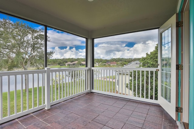 12 S Lakewalk Dr, Palm Coast, FL 32137 - balcony featuring a water view