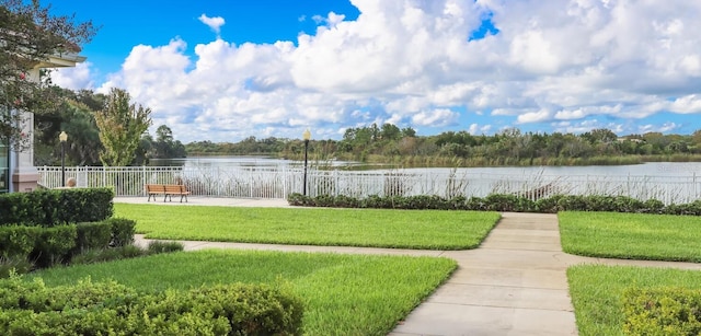 12 S Lakewalk Dr, Palm Coast, FL 32137 - view of home's community with a water view