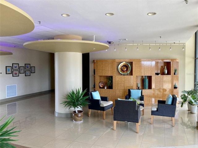 1601 N Central Ave Unit 104, Flagler Beach, FL 32136 - building lobby with visible vents