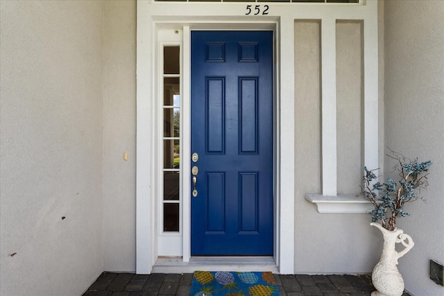 view of property entrance