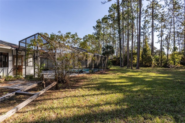 13 Washington Pl, Palm Coast, FL 32164 - view of yard with glass enclosure