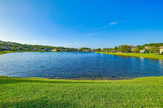 property view of water