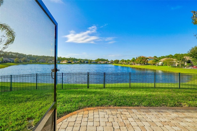 472 Los Caminos St, Saint Augustine, FL 32095 - water view featuring fence