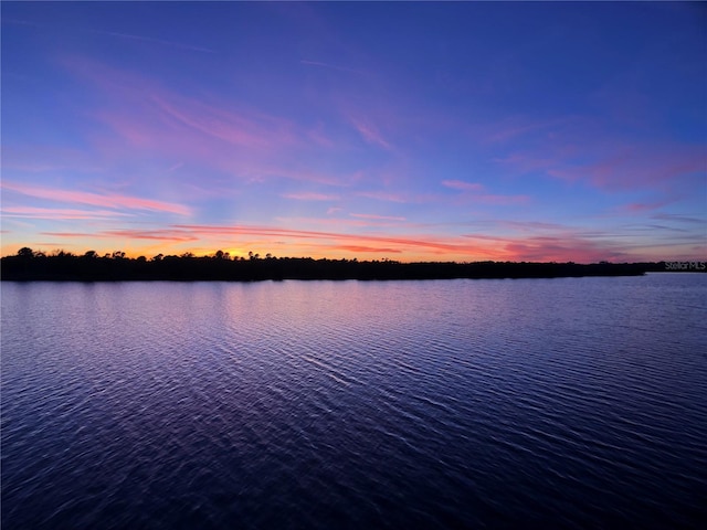 property view of water