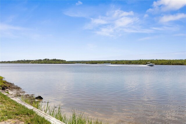 view of water feature