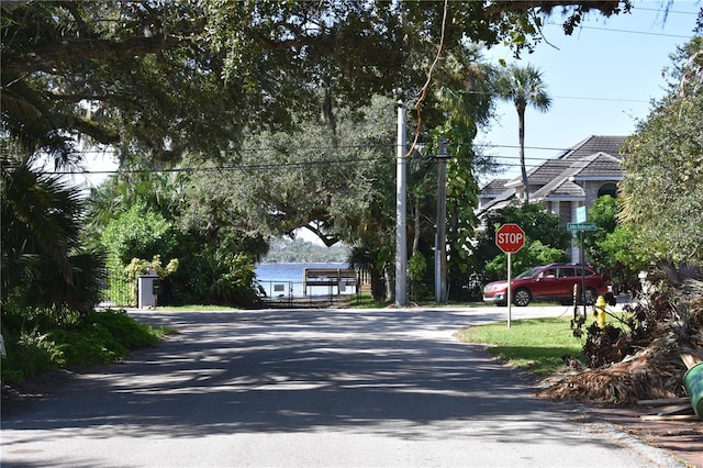 view of road