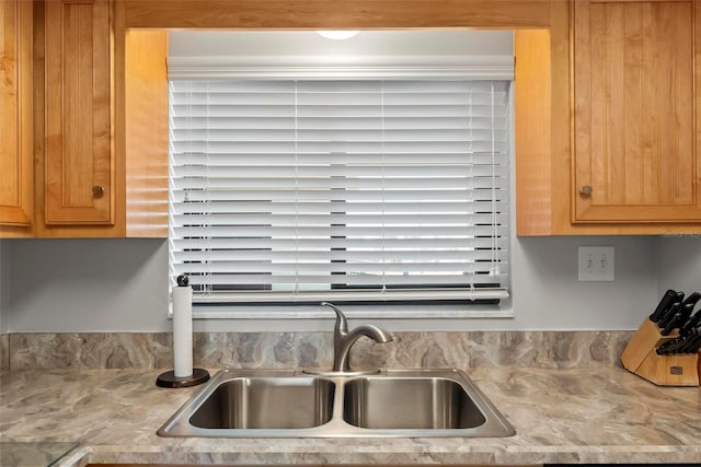 kitchen featuring sink