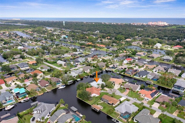34 Clermont Ct, Palm Coast, FL 32137 - view of property location with a nearby body of water and nearby suburban area